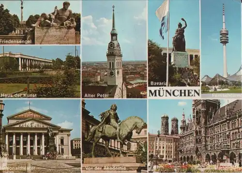 München - u.a. Friedensengel - 1982