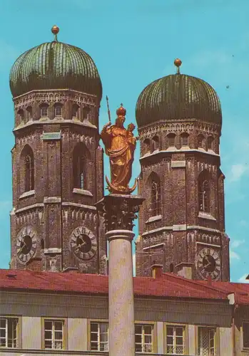 München - Türme der Frauenkirche - ca. 1985