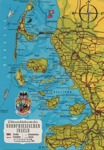Nordfriesische Inseln - Übersicht - 1988