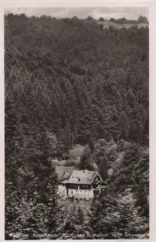 Marxzell - Waldhotel Bergschmiede - 1954