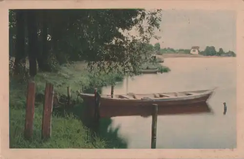 Boot im Wasser - ca. 1930