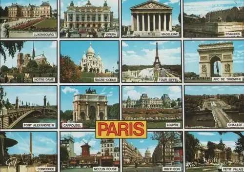 Frankreich - Frankreich - Paris - u.a. Pantheon - ca. 1995