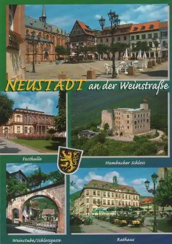 Neustadt Weinstraße - 5 Teilbilder - ca. 2000