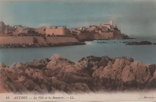Frankreich - Frankreich - Antibes - La Ville et les Remparts - ca. 1920