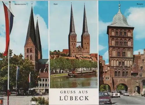 Lübeck - u.a. Marienkirche - ca. 1985