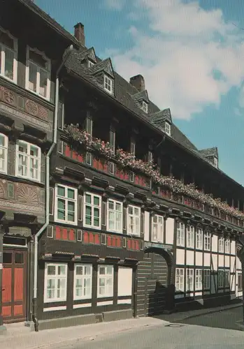 Goslar - Fachwerkhäuser in Bäckerstraße - ca. 1980