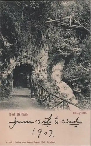 Bad Bertrich - Käsegrotte - 1907