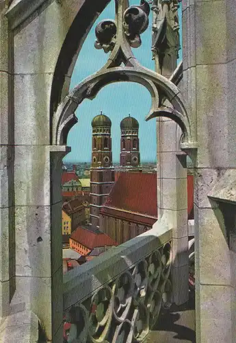 München - Türme der Frauenkirche - 1966