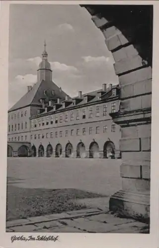 Gotha - Im Schloßhof - ca. 1950