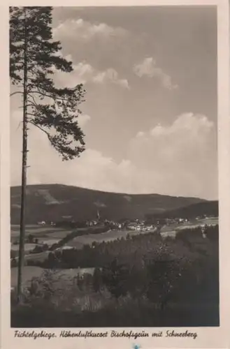 Bischofsgrün - mit Schneeberg - 1991