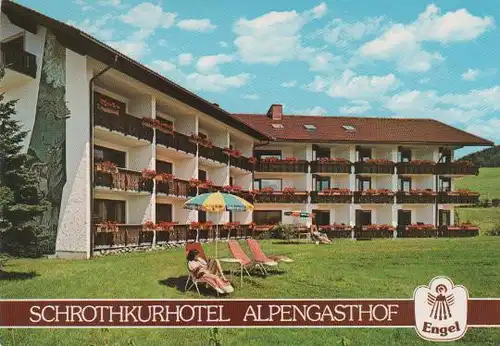 Oberstaufen - Schrothkurort-Alpengasthof Engel - ca. 1985