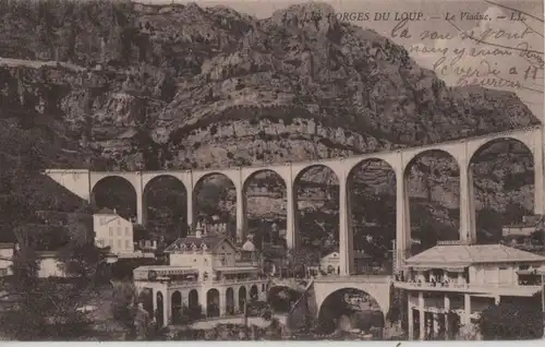 Frankreich - Frankreich - Gorges du Loup - Le Viaduc - 1919