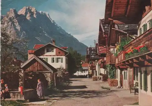 Garmisch-Partenkirchen - Garmsich-Partenkirchen - Frühlingstraße - ca. 1965