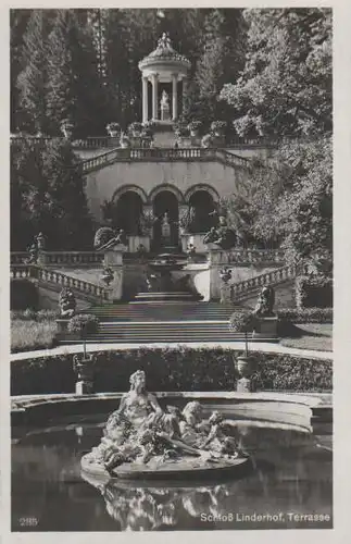 Schloss Linderhof - Terrasse - 1934