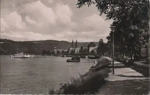 Boppard - Uferpartie - 1955