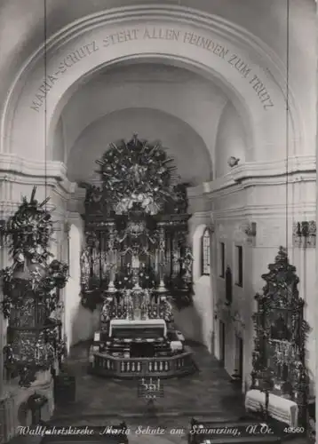 Österreich - Österreich - Schottwien, Maria Schutz - Wallfahrtskirche - 1963