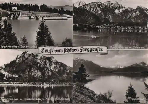 Forggensee - u.a. Füssen - 1963