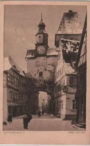 Rothenburg - Markusturm - 1924