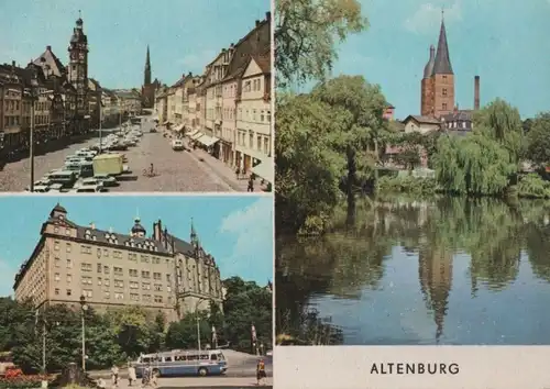 Altenburg - u.a. Markt - 1977