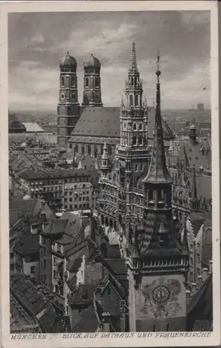 München - Blick auf Rathaus - 1941