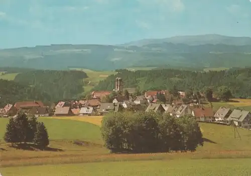 St. Märgen mit Blick zum Feldberg - ca. 1985