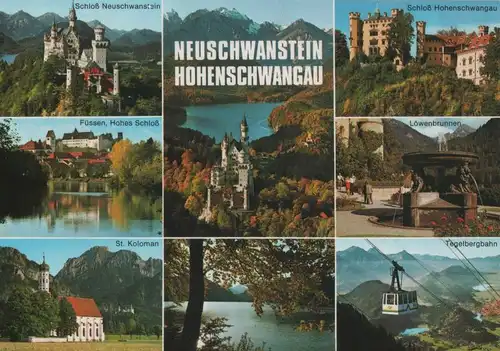 Neuschwanstein (OT von Schwangau) - Hohenschwangau