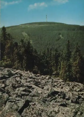 Fichtelgebirge - Ausblick vom Schneeberg - ca. 1985