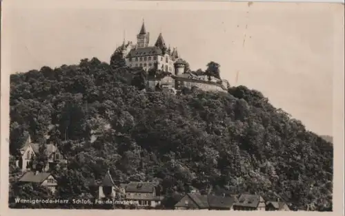 Wernigerode - Schloß - 1954