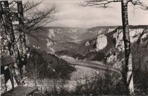 Beuron, Schloss Werenwag - Oberes Donautal - ca. 1960