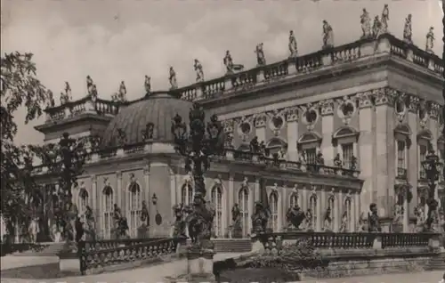 Potsdam - Sanssouci, Neues Palais, Südflügel - 1957
