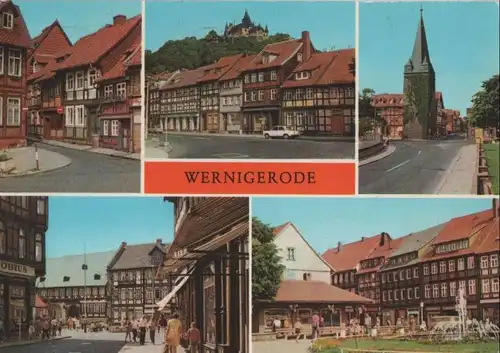 Wernigerode - u.a. am Nikolaiplatz - 1983