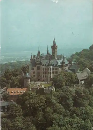 Wernigerode - Feudalmuseum, Luftbild - 1986