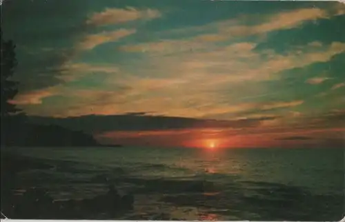 USA - USA - Maine - Sunset - 1960