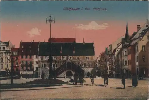 Mülhausen - Rathaus - ca. 1925