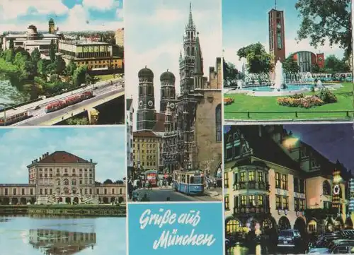 München u.a. Deutsches Museum - 1968