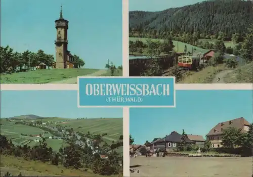 Oberweißbach - u.a. Übersicht - ca. 1965