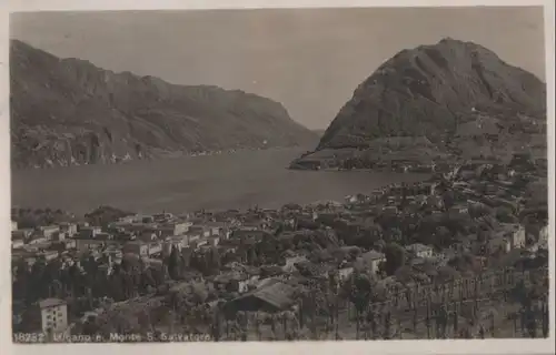 Schweiz - Schweiz - Lugano - und Monte S. Salvatore - 1930