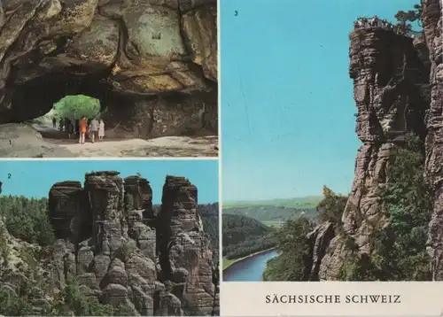Sächsische Schweiz - u.a. Kleine Gans - ca. 1985