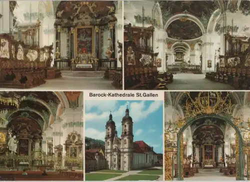 Schweiz - St. Gallen - Schweiz - Barock-Kathedrale