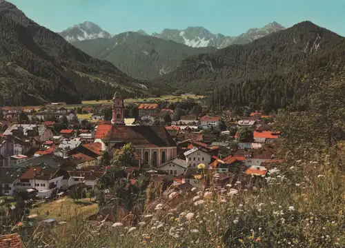 Mittenwald - gegen Tiroler Berge - ca. 1980