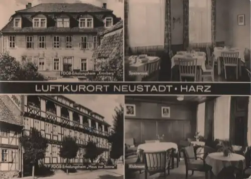 Neustadt / Harz - u.a. Haus zur Sonne - ca. 1965
