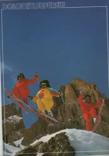 Italien - Italien - Dolomiten - Superski - ca. 1990