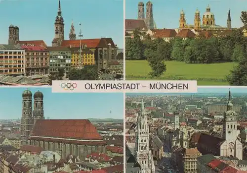 Olympiastadt München u.a. Frauenkirche - ca. 1975