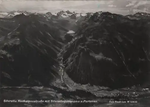 Österreich - Österreich - Silvrettastraße - mit Panorama - 1959