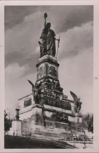 Rüdesheim - Niederwalddenkmal - ca. 1955