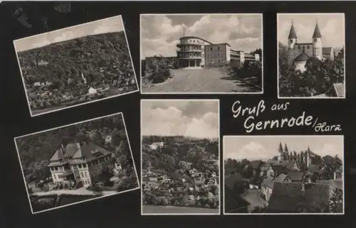 Gernrode - mit 6 Bildern - 1961