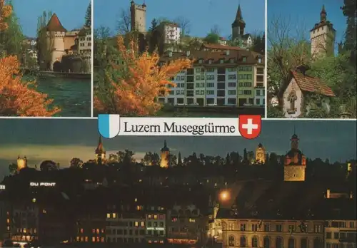 Schweiz - Schweiz - Luzern - Museggtürme - ca. 1985