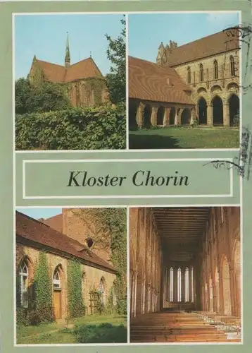 Chorin - Kloster, u.a. Klosterhof - 1990