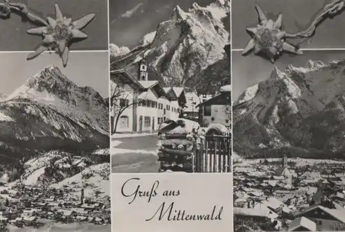 Gruß aus Mittenwald - ca. 1955