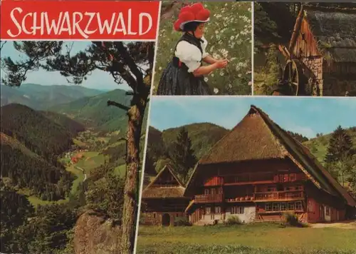 Schwarzwald - mit 4 Bildern - ca. 1980